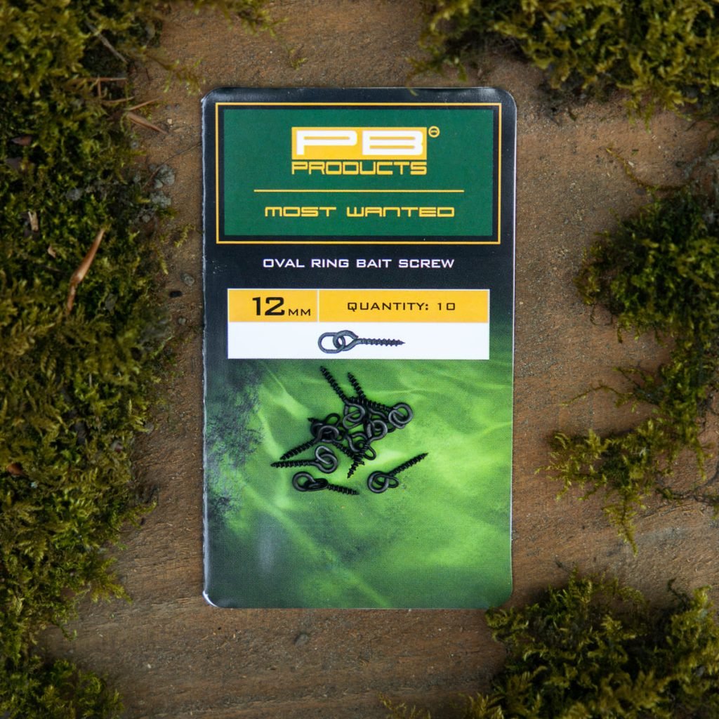 Oval Ring Bait Screw 12mm Package 20436